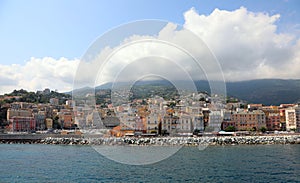 Bastia Town in the Corsica Island in France