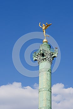 The Bastille column photo