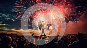 Bastille Day (France) - French National Day celebrated with parades and fireworks