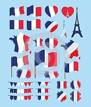 bastille day items pack