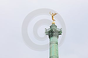 Bastille square monument Paris France