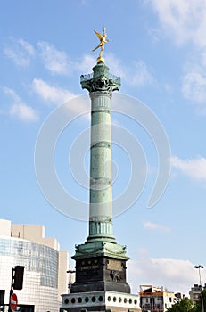 Bastille square, Paris