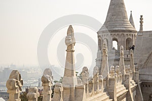 Bastion del Pescador en Budapest. Europa photo