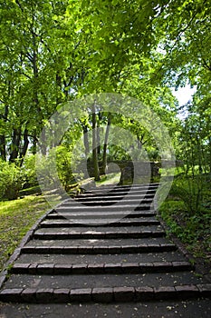 Bastion Hill Park in Riga