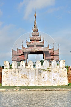 A Bastion at the Mandalay Palace