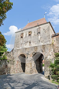 Bastion in medieval town of Sighisoara