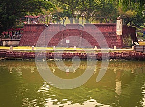 Bastion Middleburg in Malacca, Malaysia
