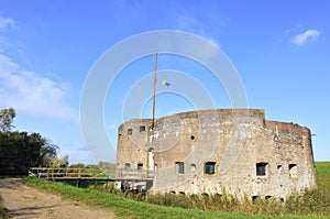 Bastion in Muiden Holland