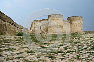 Bastion in old turkish stronghold Akkerman (white fortress)