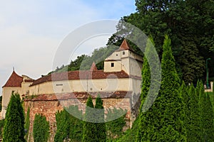 Bastion of weavers in the historical part of Brasov. Romania