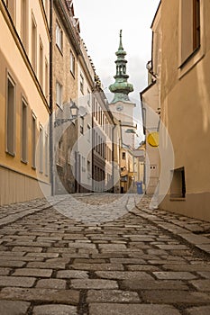 Bastova street in Bratislava