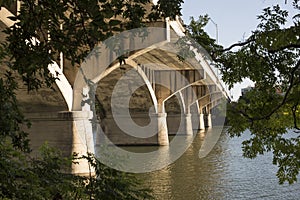 Bat Bridge in Austin, Texas