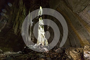 Bat cave, a limestone cave near Bukit Lawang in Gunung Leuser National Park, Sumatra, Indonesia.