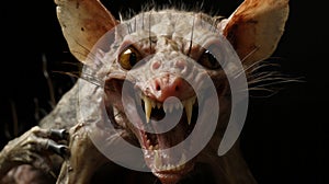 Hairy Bat Creature: A Vray Traced Maya Rendering With Photo-realistic Techniques photo