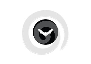 Bat flying animal symbol icon night mammel