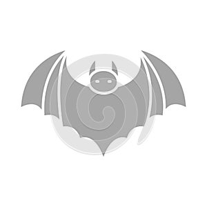 Bat Isolated Vector icon that can be easily modified or edited