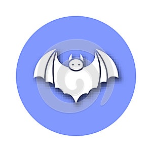 Bat Isolated Vector icon that can be easily modified or edited