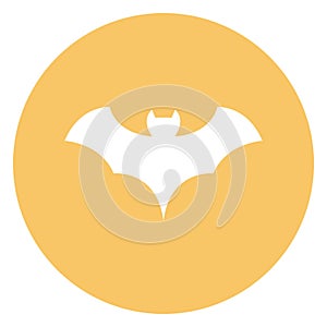 Bat Isolated Vector icon which can easily modify or edit