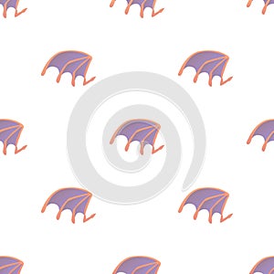 Bat wing pattern seamless vector