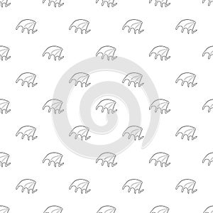 Bat wing pattern vector seamless