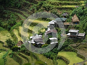 Batad rice terrace in Banaue, Ifugao, Philippines