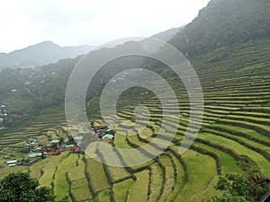 Batad rice terrace in Banaue, Ifugao, Philippines