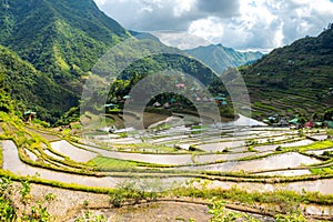 Batad Rice Terraces, UNESCO world heritage in Ifugao, Luzon