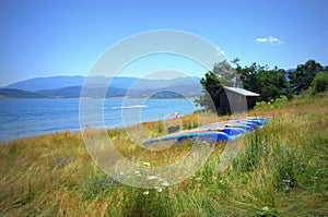 Batak reservoir scenery,Bulgaria