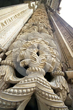 Batalha Monastery inperfect chapels detail