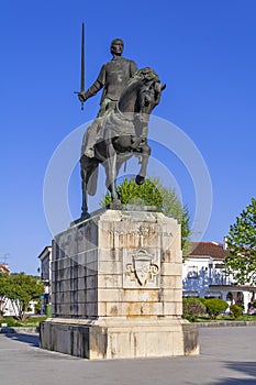 Batalha Monastery. Nuno Alvares Pereira statue photo