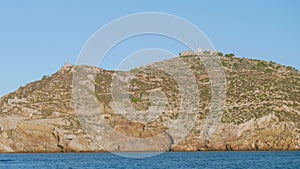 Bateria de Fajardo and Centro Defensivo Fajardo. View from water