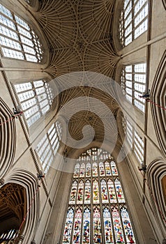 Bath Abbey, Somerset, UK