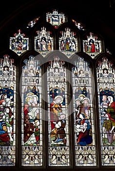 Bath Abbey Stained Glass Window