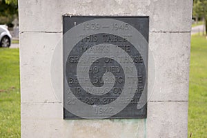 Bath Air Raid Graves 1939-1945.