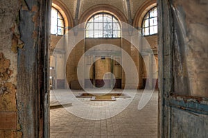 Bath in the Beelitz Heilstaetten photo