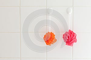 Bath body scrubbers