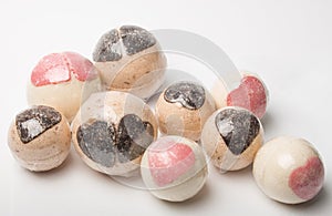 Bath bombs, essential oils, aromatherapy, spa