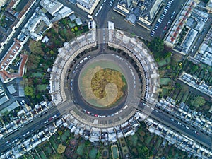 Bath Circus from the drone