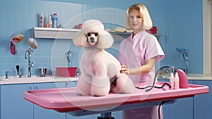 bath dog grooming