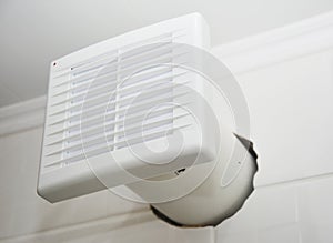 Bath fan repair,  installing new bath vent fan, ventilation system in the house bathroom
