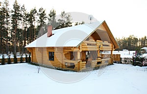 Bath house in Vidzeme region. Latvia