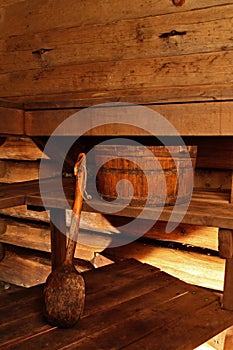 Bath house in Vidzeme region. Latvia