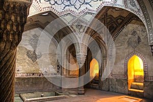 Bath house in the Zand castle in Shiraz, Iran