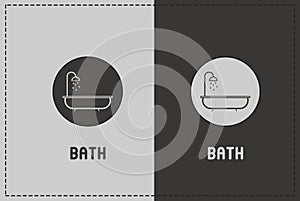 Bath Illustration