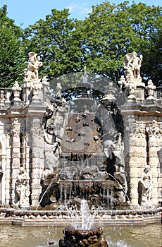 Bath of the Nymphs in Dresden Zwinger