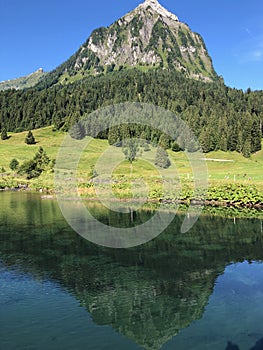 Bath and pool on the Sulzbach Alpine stream and in the Oberseetal valley, Nafels Naefels photo