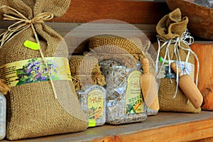 Bath salt from Praid salt mine