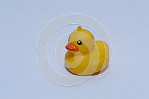 Bath Time Fun with the Yellow Plastic Duck Toy