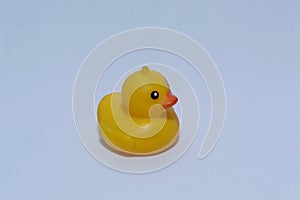 Bath Time Fun with the Yellow Plastic Duck Toy