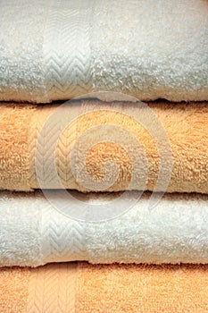 Bath towels, Terry cloth photo